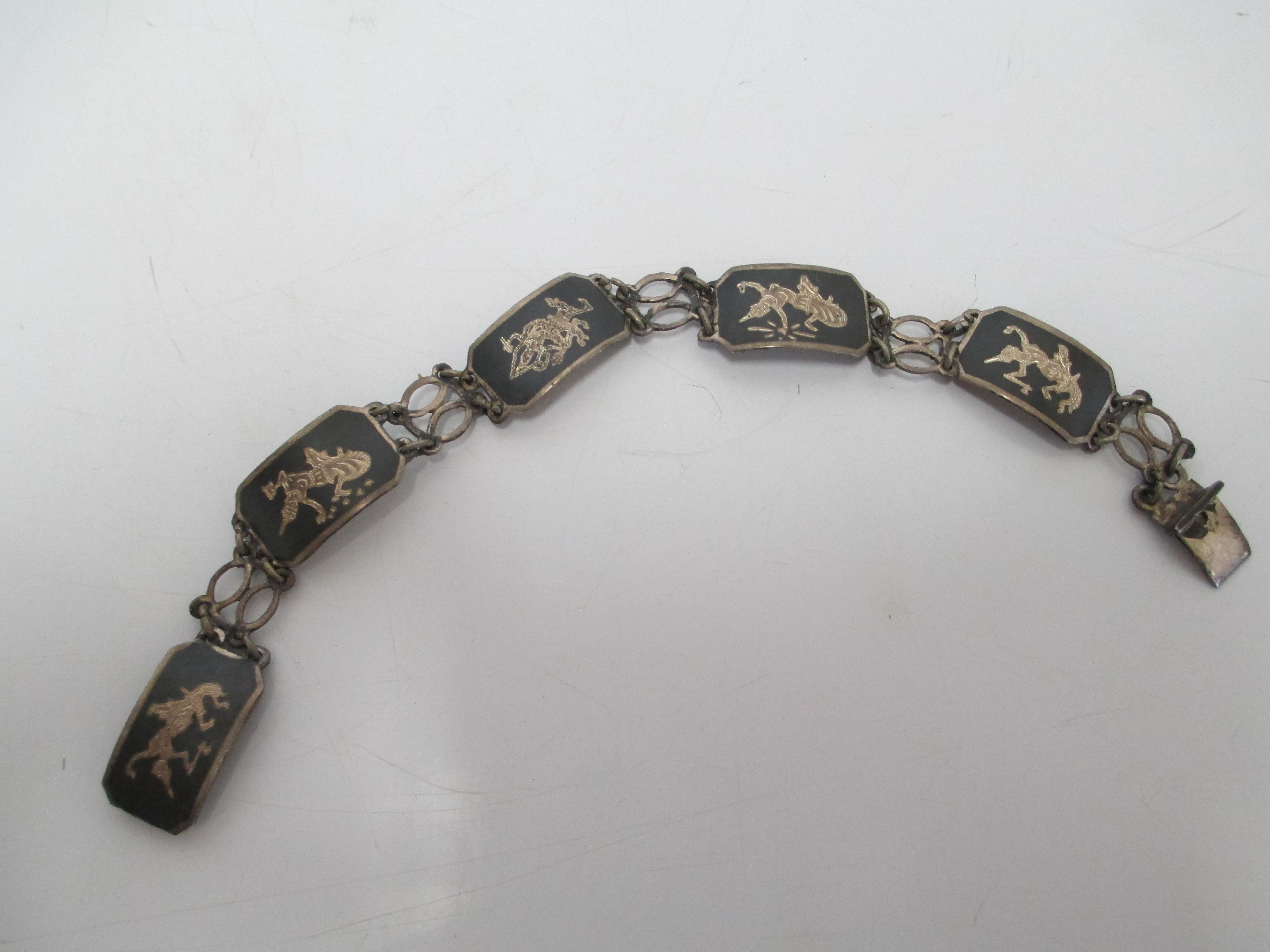 Sterling Silver Siam Goddess Bracelet