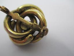 Vintage Turquoise Swirl Pin