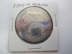 1884-O Morgan Silver Dollar