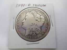 1891-O Morgan Silver Dollar