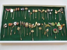 Assorted Hat Pins- Lot of 54