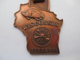 Kenosha, WI Fire Dept. Watch Fob