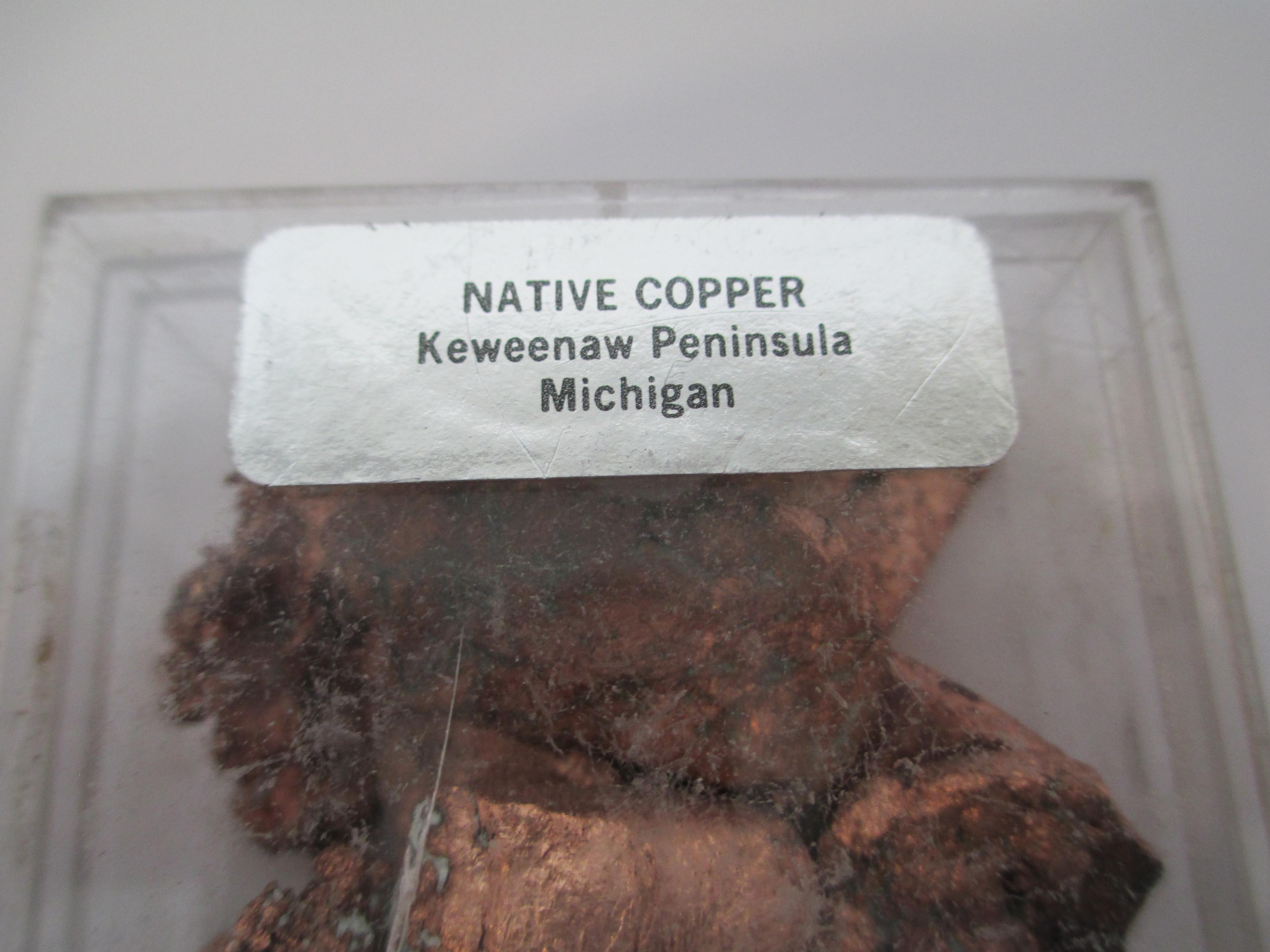 Box of Native Copper
