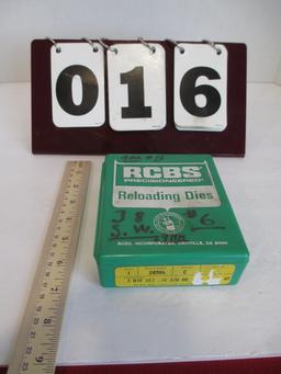 RCBS .38 S/W RN 3-Die Set