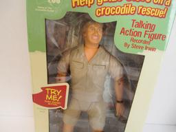 Australia Zoo NOS Steve Irwin Talking Action Figure