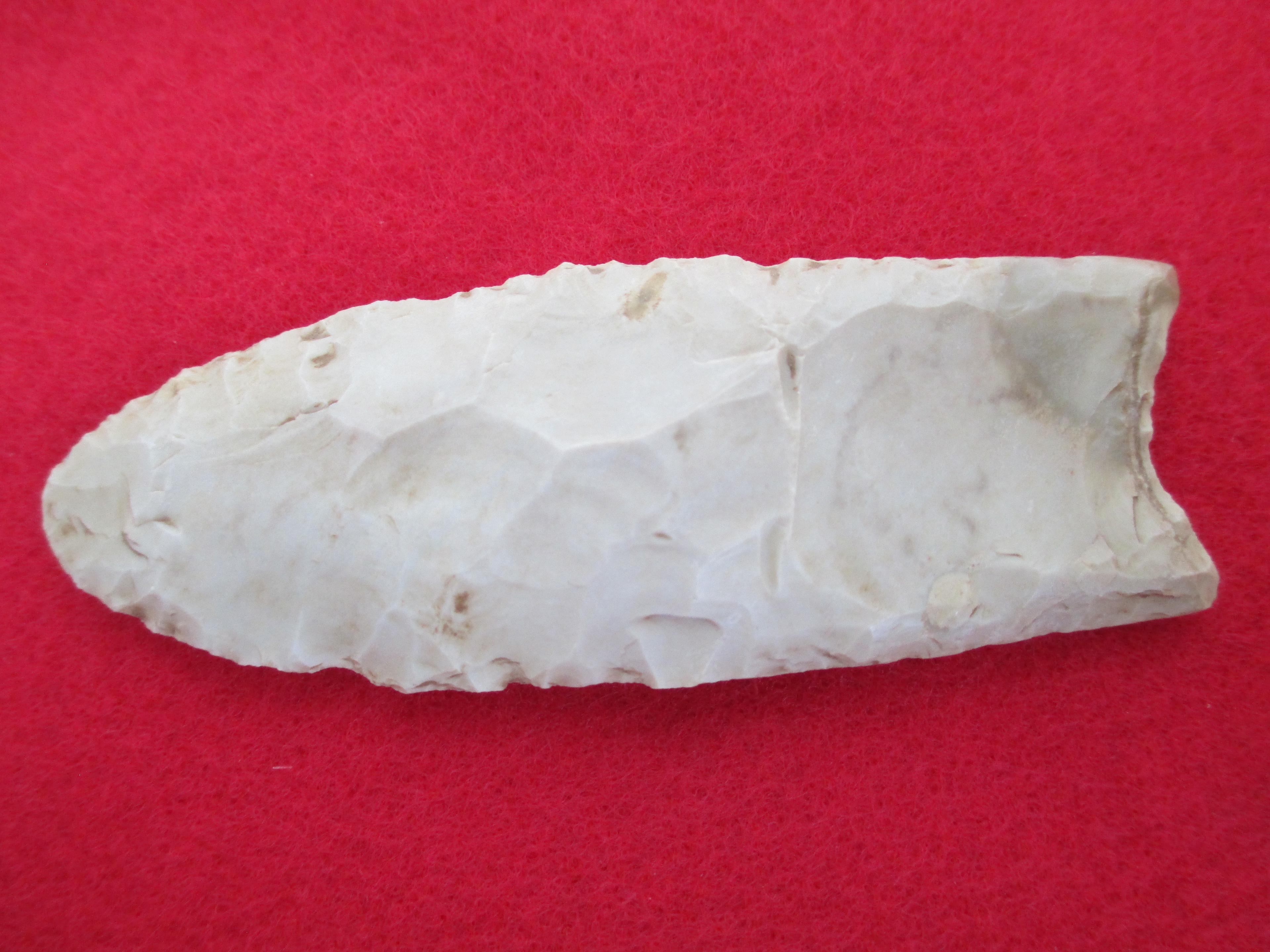 Clovis Point- Early Paleo (11,500-10,600 B.P.)