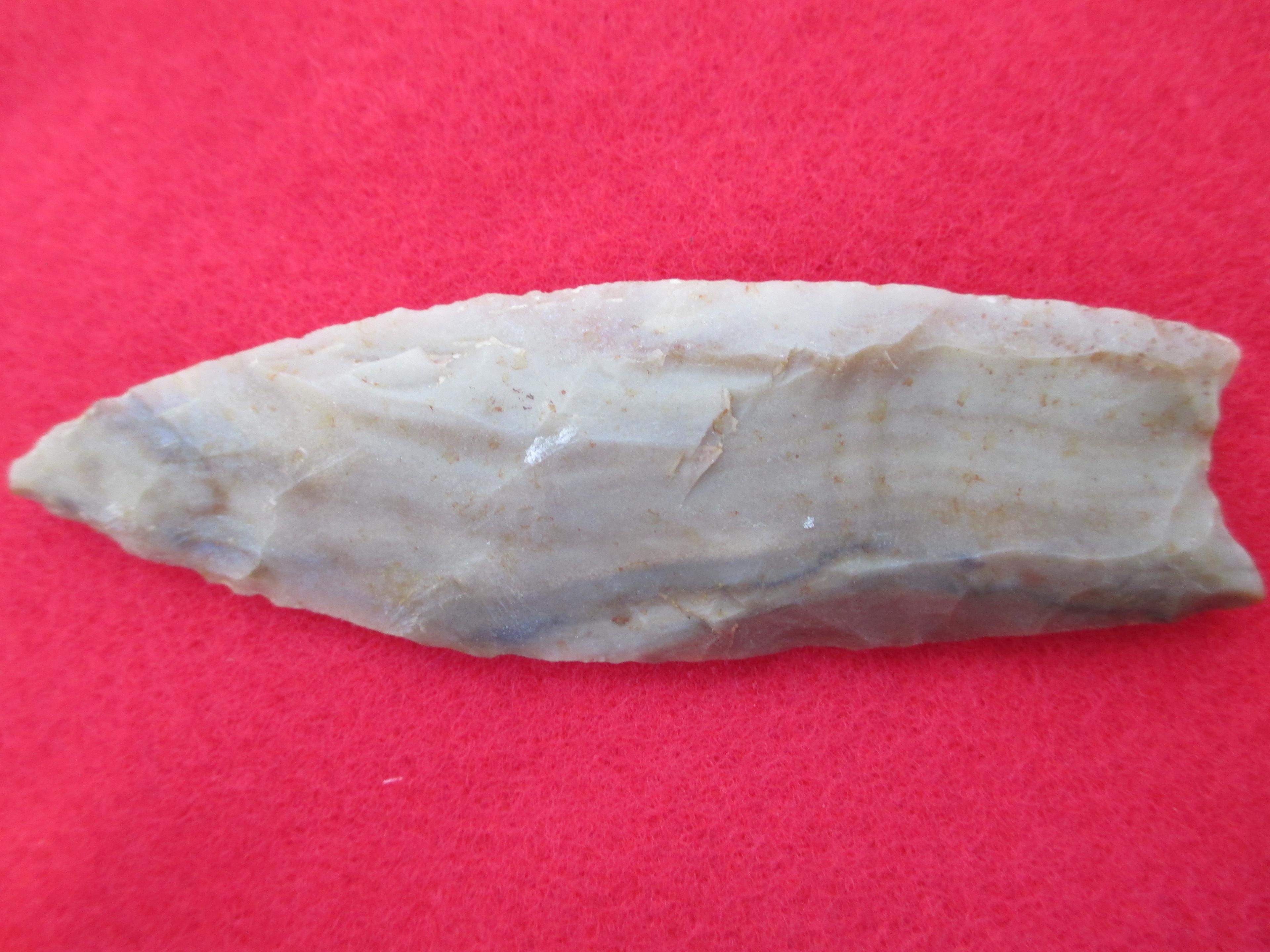 Clovis Point-Early Paleo (12,000-10,600 B.P.)
