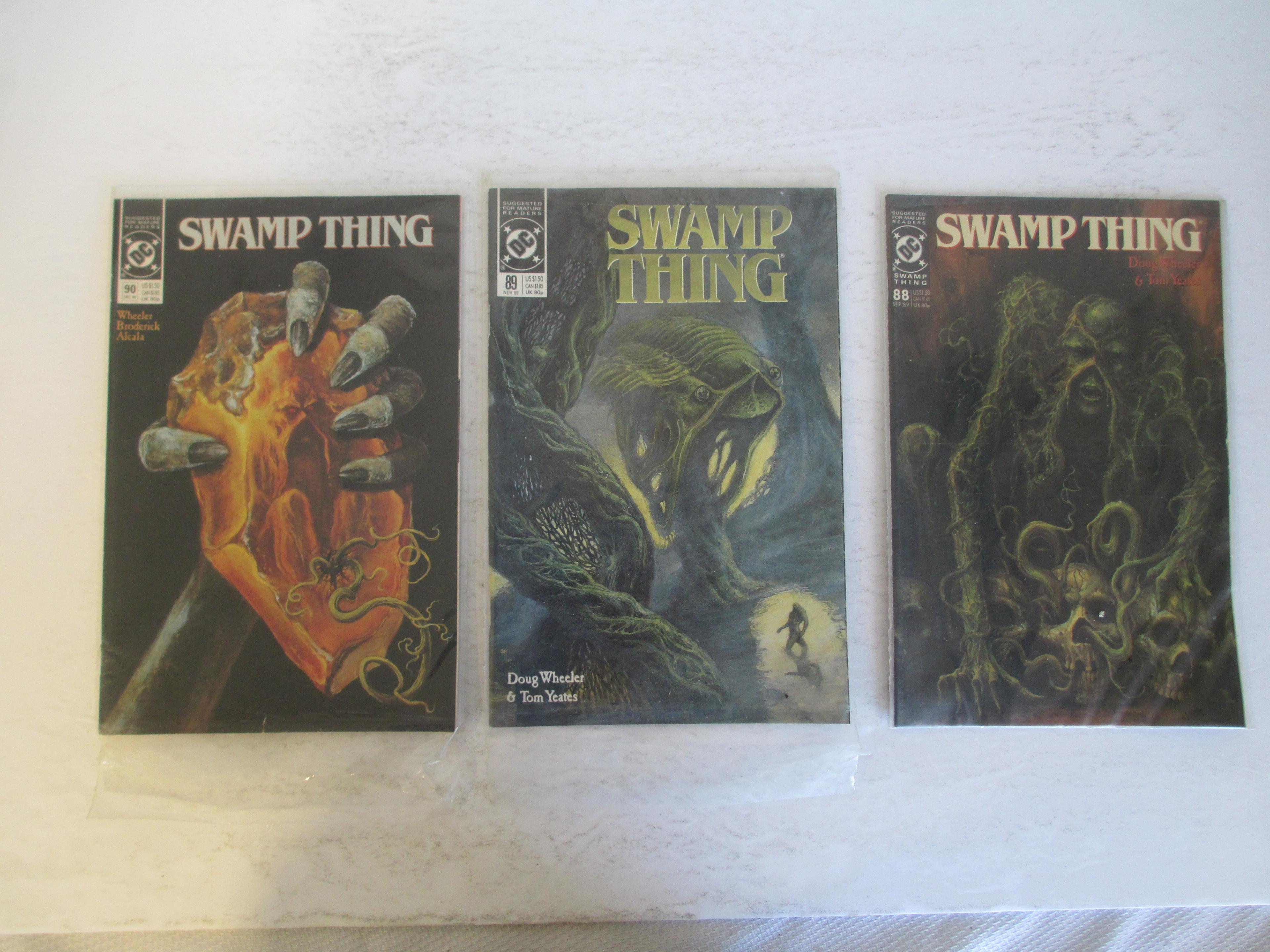 DC Comics Swamp Thing 62, 64, 65, 85-90