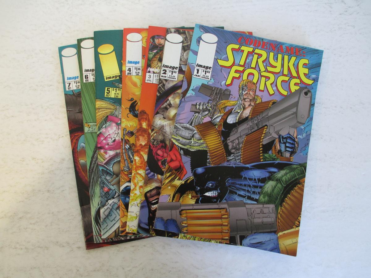 Image Comics Codename: Stryke Force 1-7