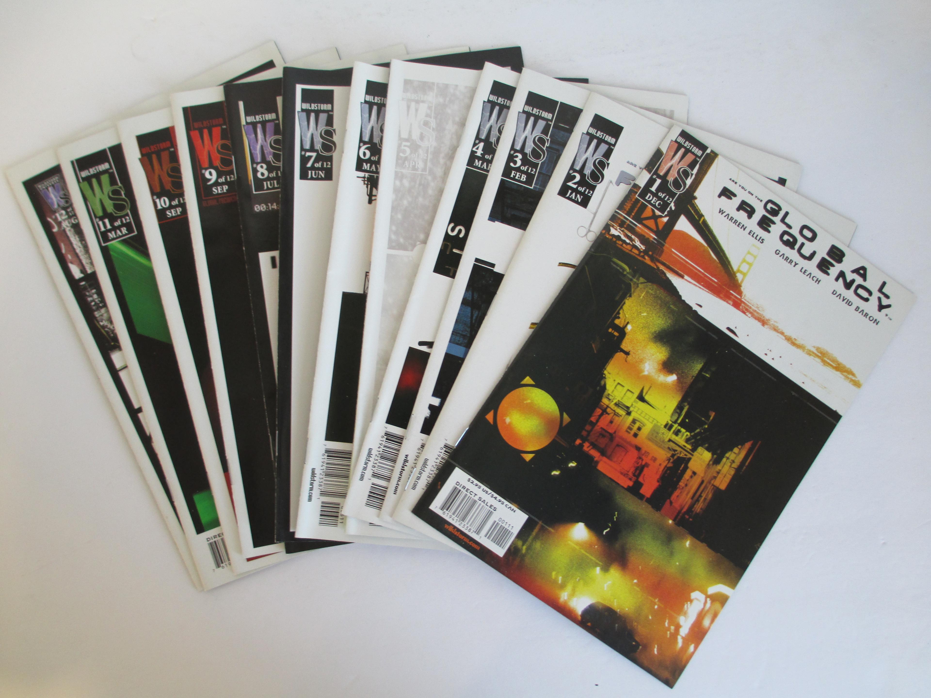 Wildstorm Comics Global Frequency 1-12