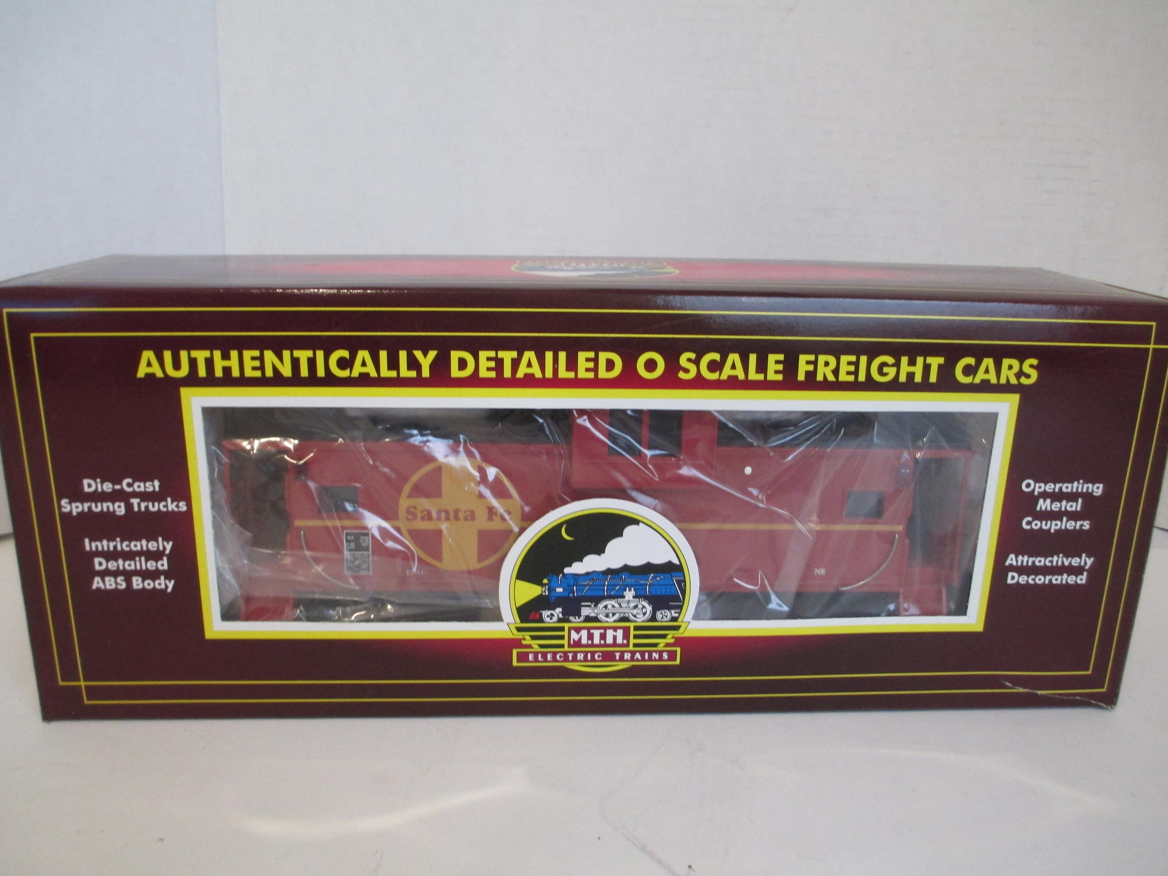 M.T.H. Electric Trains Santa Fe Extended Vision Caboose