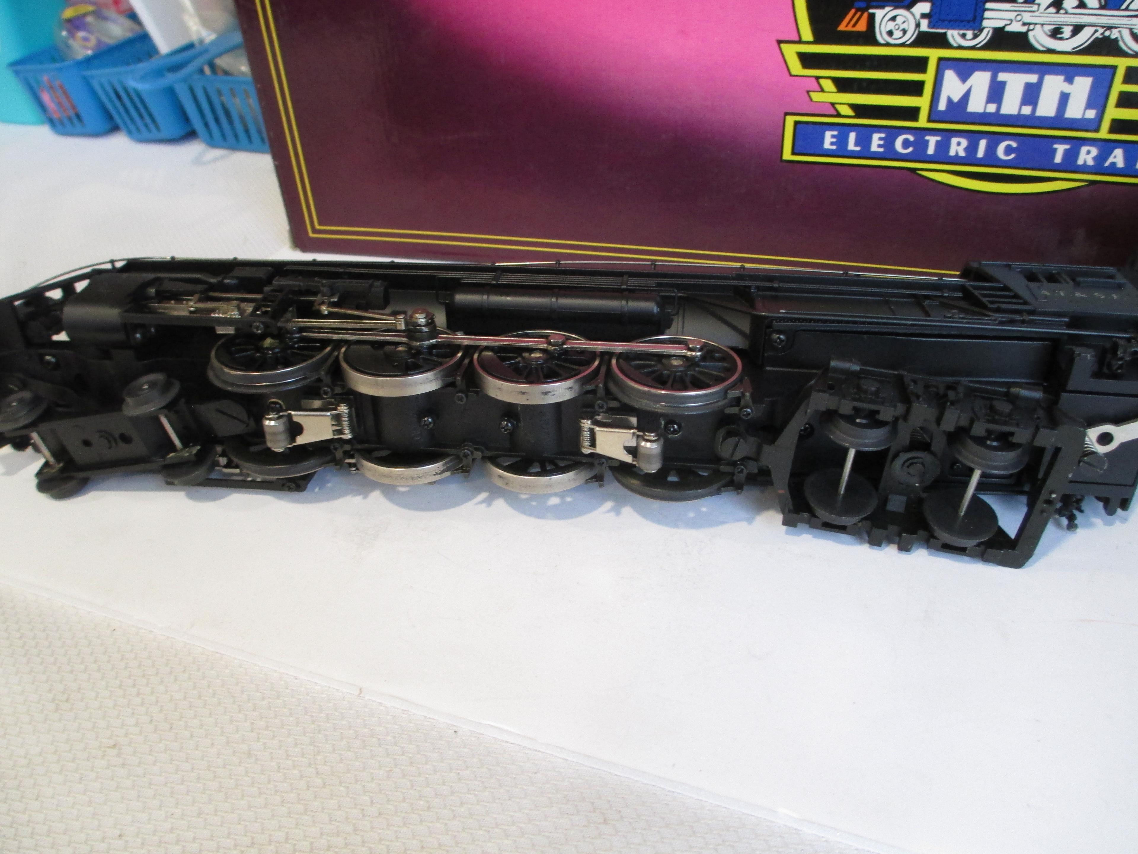 M.T.H. Electric Trains 4-8-4 Northern Die-Cast Steam Engine And Tender