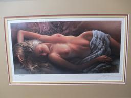 Pair of Signed/Numbered Nude Prints 217/400