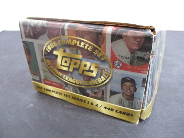 1996 TOPPS BASEBALL CARDS COMPLETE SET