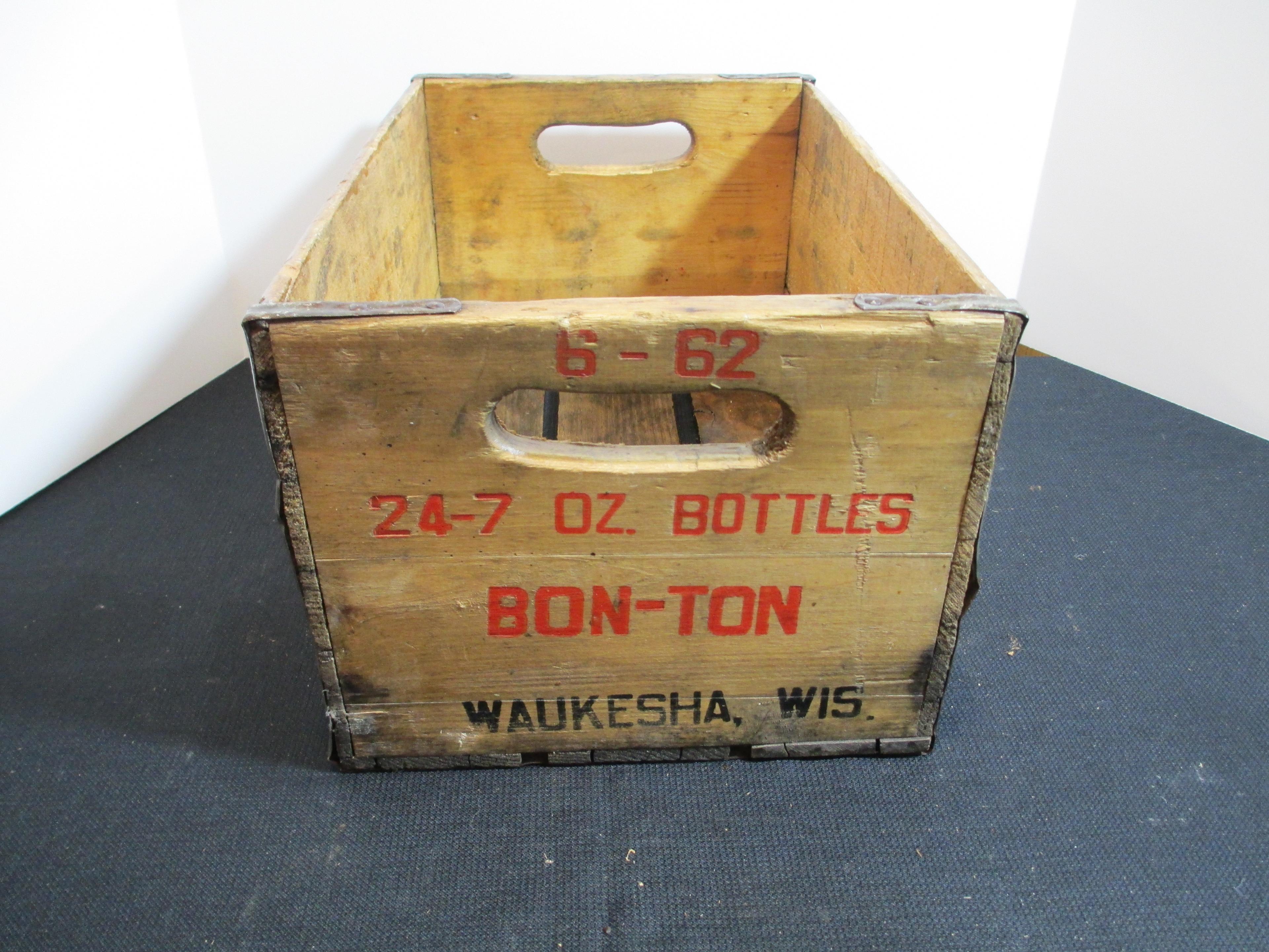 Bon-Ton Beverages Advertising Crate