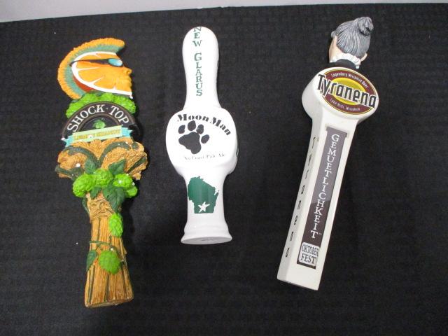 Beer Tapper Handles-Lot of 3