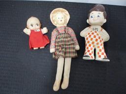 Vintage Dolls-Lot of 3