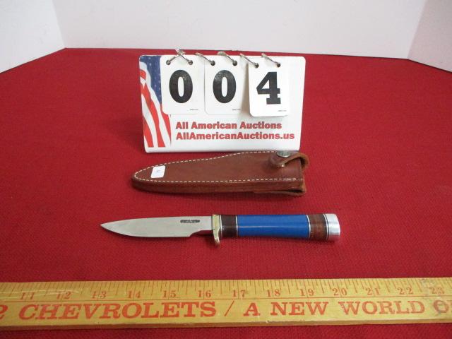 Randall Made 8 1/2" Knife with High Quality Hand Made Leather Sheeth