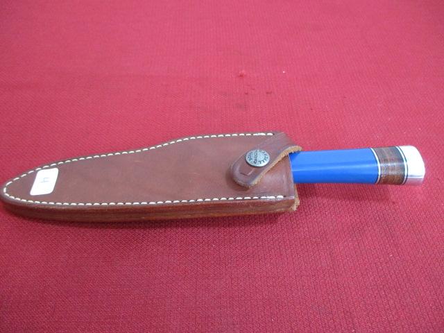 Randall Made 8 1/2" Knife with High Quality Hand Made Leather Sheeth