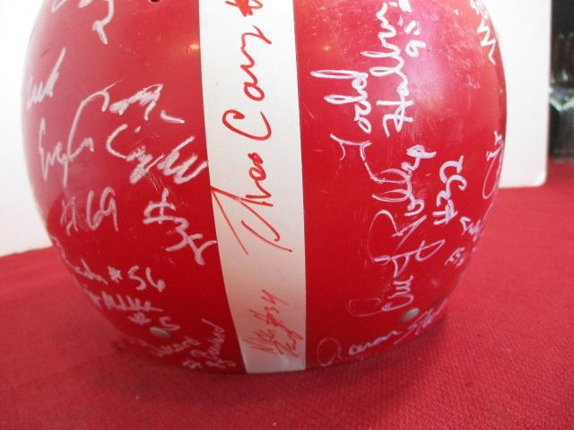 Replica Wisconsin Badgers Autographed Helmet-B