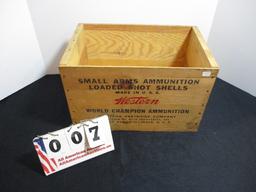 Western Ammunition Advertising Crate