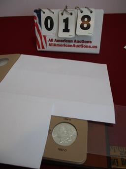 U.S. Morgan Silver Dollar 1887-O