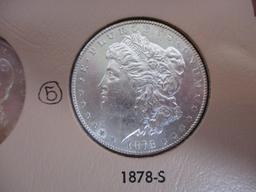 U.S. Morgan Silver Dollar 1878-S
