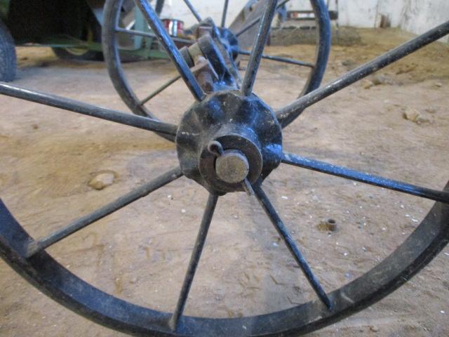 Antique Cast Iron Axle