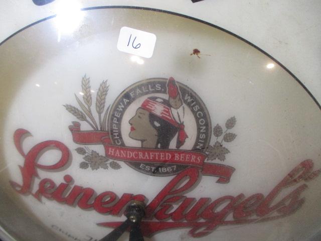 Leinenkugel Battery Operated Clock