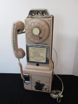 Vintage Automatic Electric Co. Prison Payphone