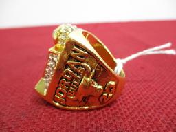 1998 Replica Chicago Bulls Michael Jordan 3-Peat Championship Ring