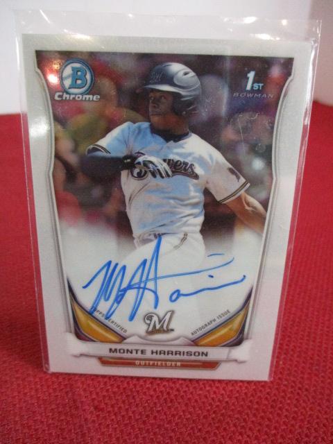 Milwaukee Brewers Autographed Trading Cards