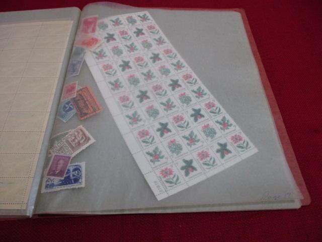 Full Uncut Sheets of 3 cent Stamps- 16 Total Pages