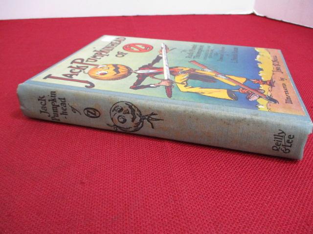 1929 Jack Pumpkin Head of OZ Hard Cover Book by Ruth Plumly Thompson