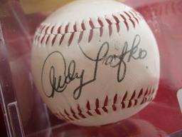 1989 "Andy Pafko" Autographed Brewers Official Major League Baseball