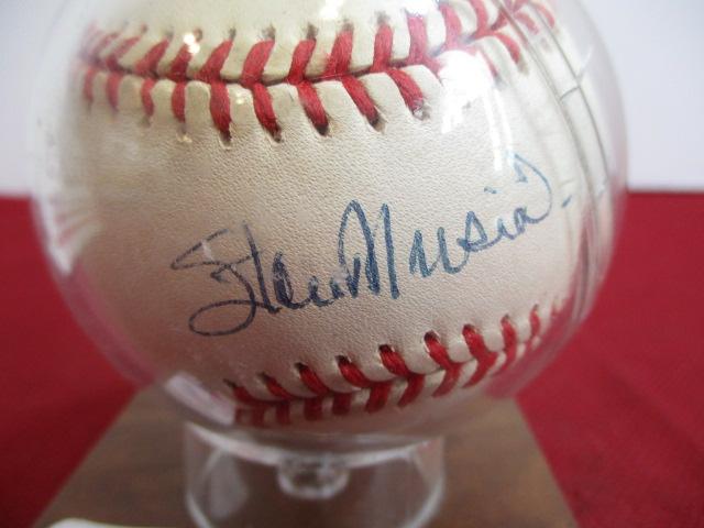 1969 HOF "Stan Musial" Autographed Official Major League Baseball