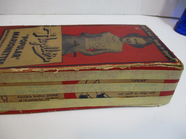 Hazelle's "Popular" Marionettes w/ Original Box