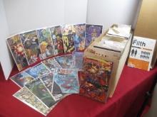 Bulk Dealer Comic Book Lot in Bulk Comic Book Storage Box-B