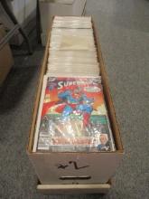 Bulk Dealer Comic Book Lot in Bulk Comic Storage Box-O (DC Superman/batman)