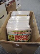Bulk Dealer Comic Book Lot in Bulk Comic Storage Box-T (Marvel/DC/More)