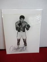 Muhammad Ali Autographed 8"x10" Photo