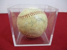 Milwaukee Braves Autographed Baseball
