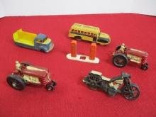 Plastic Toy Mixed Lot-6 Pieces