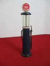 Vintage Roy Elder Steel Mini Visible Replica Gas Pump