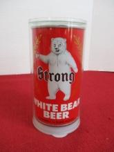 Strong White Bear Beer Can-Incredible Example