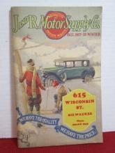 J & R Motor Supply 1927/28 Catalog