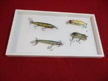 Vintage Fishing Lures-Lot of 4