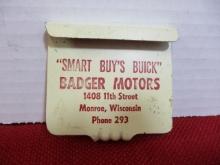 Local Item-Badger Motors Monroe, WI Buick Automobile Clip