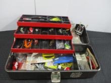 Vintage Imperial Tackle Box w/ Contents