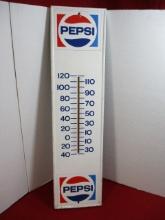 1975 Vintage Pepsi Advertising Thermometer